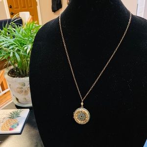 Handmade Brass & Resin Locket